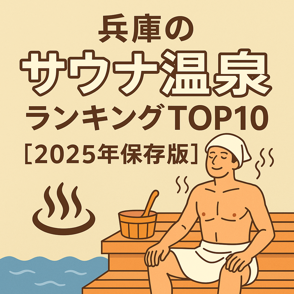 兵庫のサウナ温泉ランキングTOP10【2025年保存版】